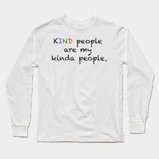 Kind People Long Sleeve T-Shirt